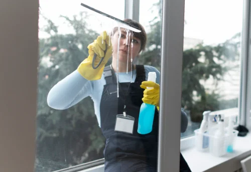 Nettoyage de vitres intérieures et extérieures à Saint-Barthélemy-de-Vals